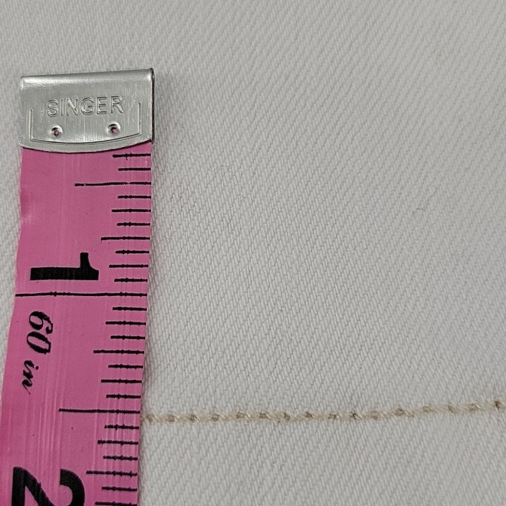 Pilcro and the Letterpress White Ankle Jeans Size 26 - Picture 15 of 16